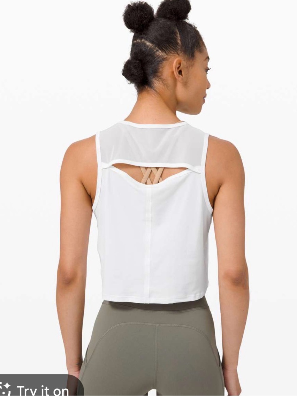 Lululemon cropped Sculpt Tank